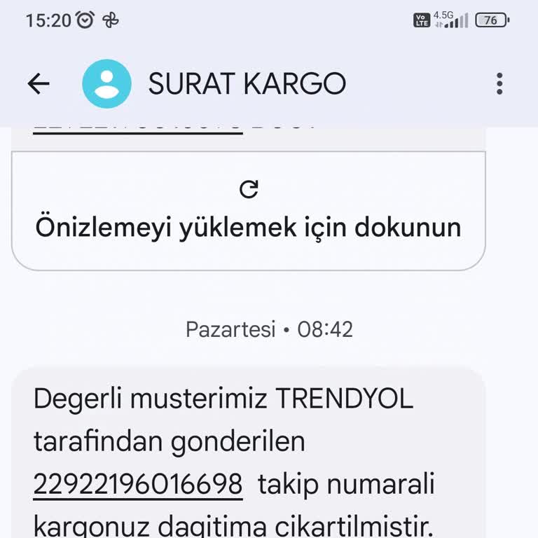 Sürat Kargo Midyat Şubesi Teslimat Sorunu