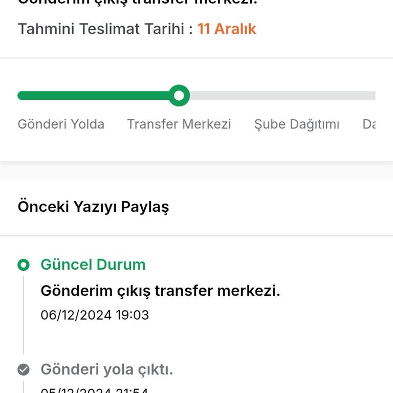 Kargo Bekleyişi: Sürat Kargo Mağduriyeti