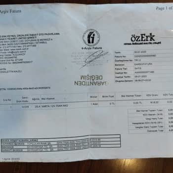 Varta Akü'nün Garanti Süresi Sorunu Ve Müşteri Memnuniyetsizliği