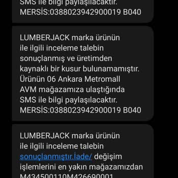 Lumberjack Botlarda Kalite Sorunu