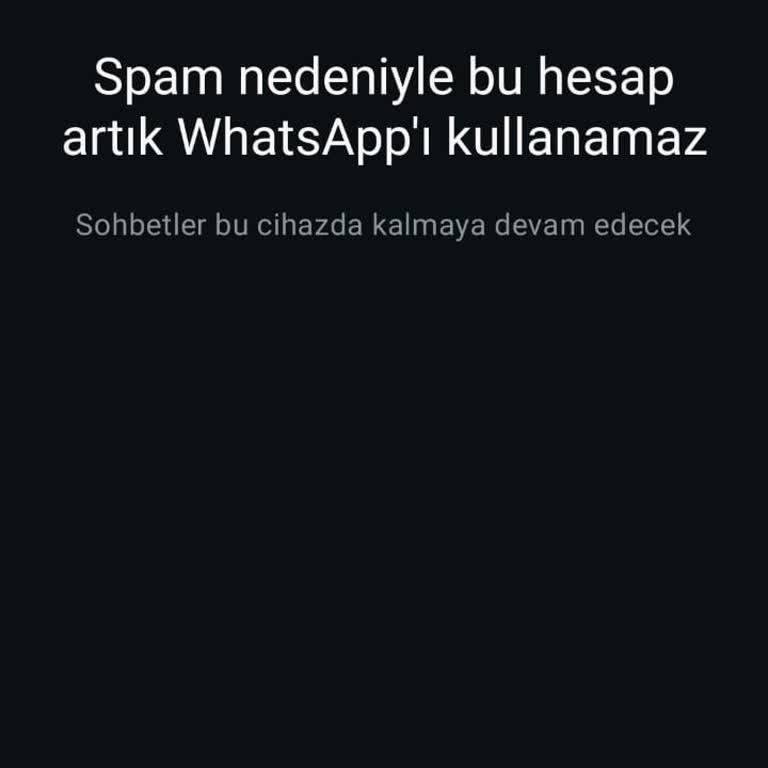 WhatsApp Hesabım Haksız Yere Kapatıldı