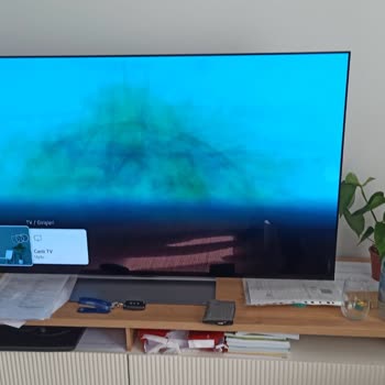 Problemas con televisor LG OLED, pantalla defectuosa