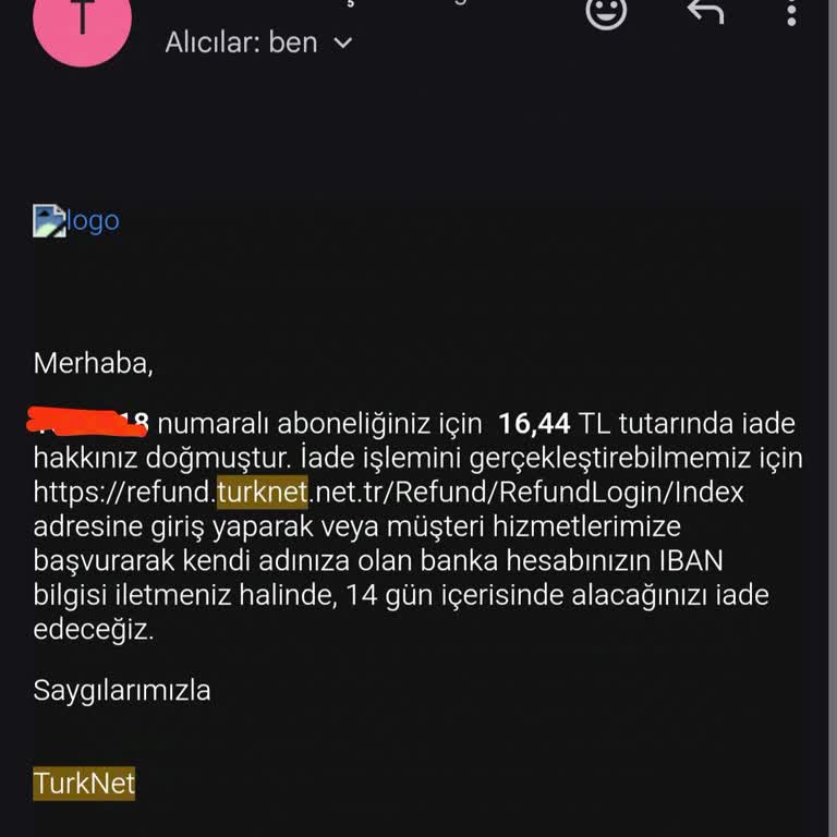TurkNet'ten Yanıltıcı Borç Bildirimi Ve İletişim Sorunları