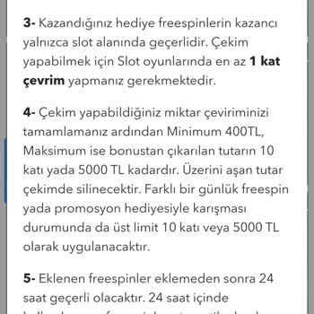 Tipobet'te Kazanılan FreeSpin Ödemesi Yapılmıyor: Çevrim Şartları Karmaşası