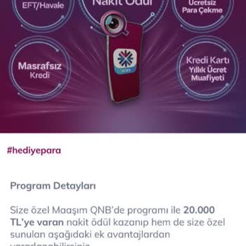 QNB Bankası Kampanya Şartları Ve Haksız Ödül İadesi