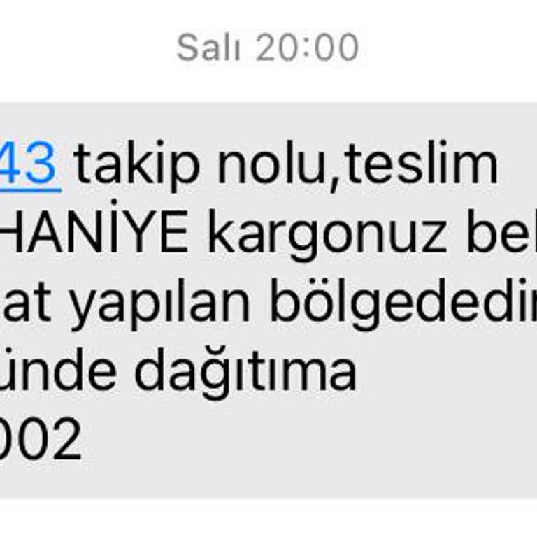 Yurtiçi Kargo'da Geciken Teslimat