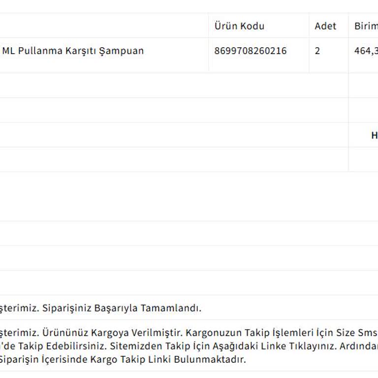 Ödeme Sorunu Ve Kayıp Kargo Mağduriyeti