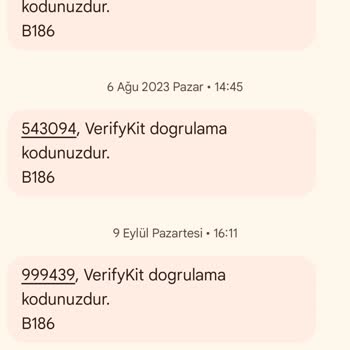 Bilinmeyen Doğrulama Kodlarıyla Karşı Karşıya