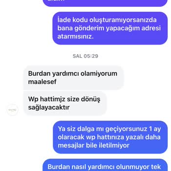 Yanlış Renk Ve Deformeli Ürün Sorunu