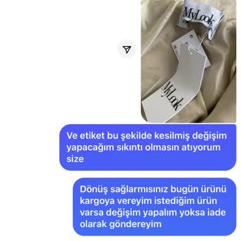 Yanlış Renk Ve Deformeli Ürün Sorunu