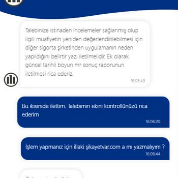 Allianz Sigorta'da Muafiyet Kaldırma Sorunu