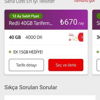 Fahiş Fatura Şoku: Vodafone'un Yüksek Tarifeleri