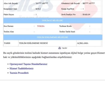 Kargo Çıkmazı: Ürün Teslimatı Sorunu Ve İletişim Eksikliği