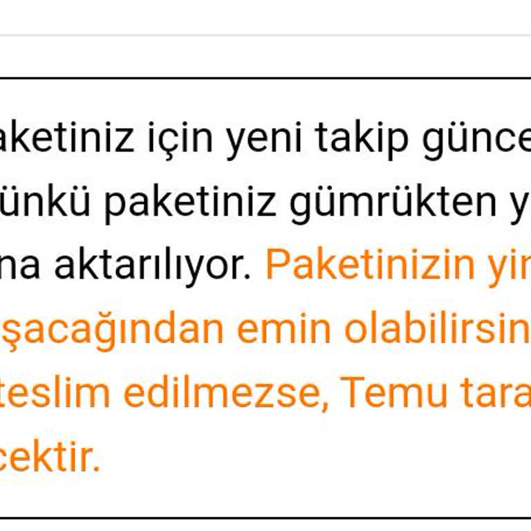 Gümrük İşlemleri Tamamlanmayan Kargo Sorunu