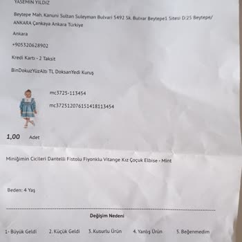 Kalitesiz Ürünler Ve İade Sorunu