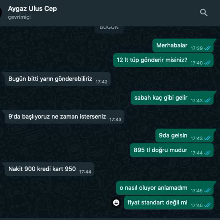 Aygaz Bayisinde Fiyat Tutarsızlığı Ve Müşteri Memnuniyetsizliği