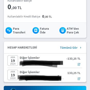 Halkbank Mobil Uygulamada Bakiyemin Yanlış Görüntülenmesi