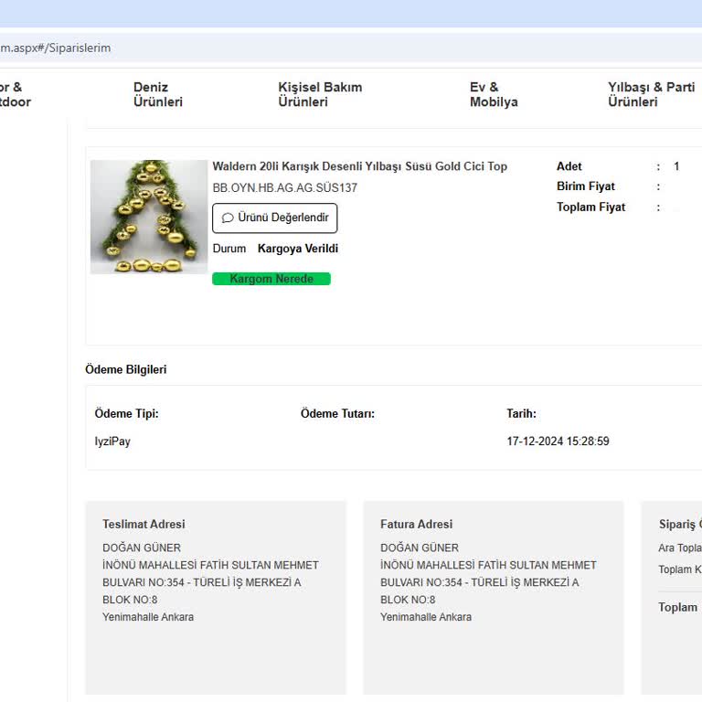 Kargo Teslimatında Onaysız İşlem Ve Kayıp Sorunu