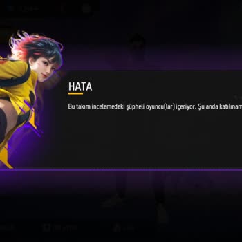 Hesabım Yasaksız Maçlara Katılamıyor