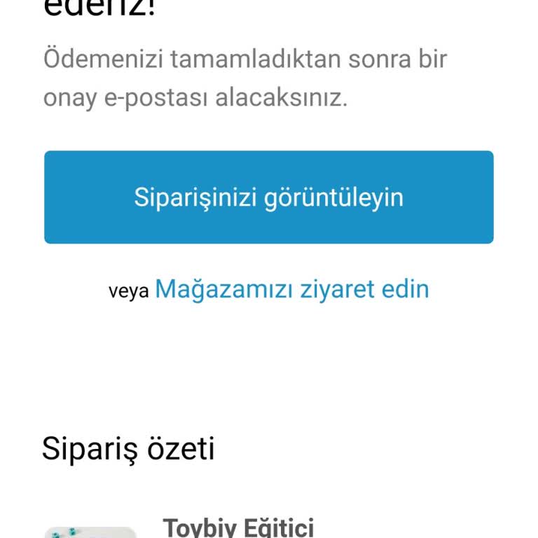 Geciken Sipariş Ve İletişim Sorunu