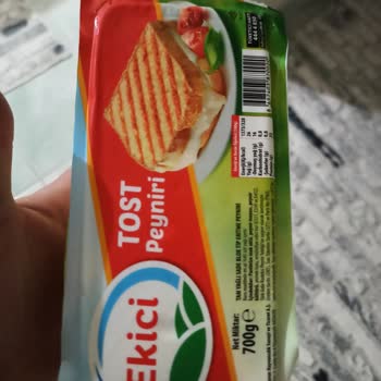 Erimeyen Ekici Kaşar: Beklentileri Karşılamayan Tost Peyniri