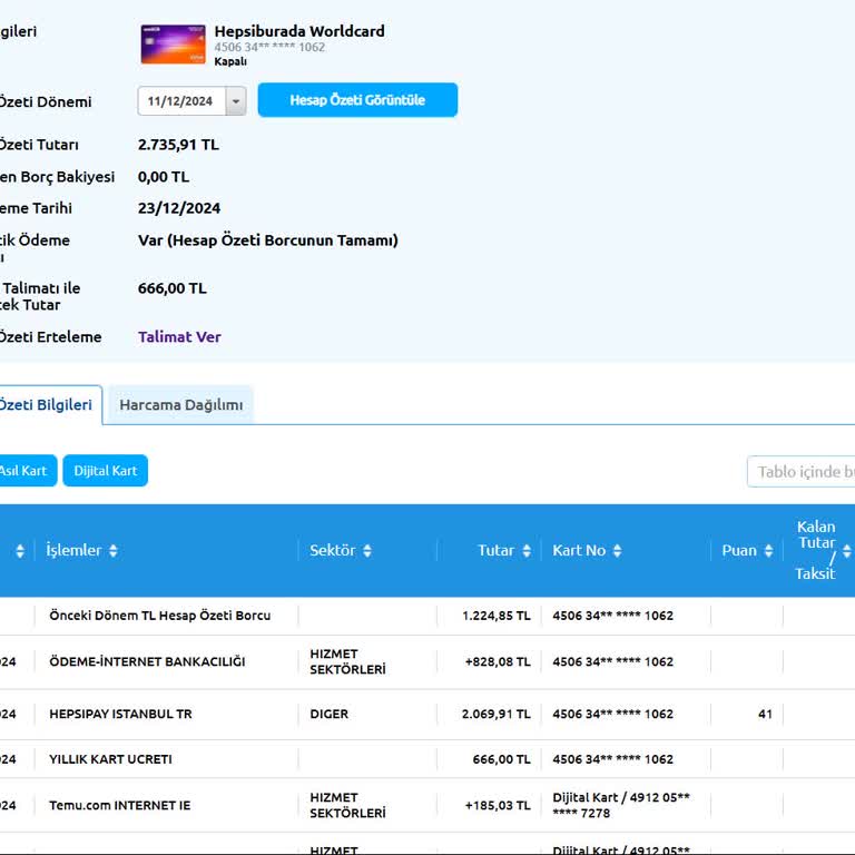 Yanlış Bilgilendirme Ve Haksız Kart Ücreti İadesi Talebi