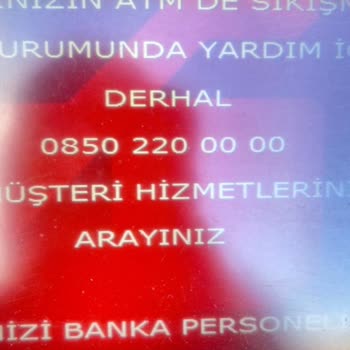 ATM'de Sıkışan Para Ve İlgisizlik Mağduriyeti
