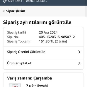 Amazon'dan Alınan Kitapların İadesi Ve Kargo Ücreti Sorunu