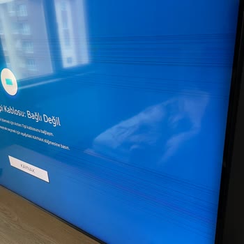 Samsung QLED Televizyonumun Garanti Sonrası Ekran Panel Arızası