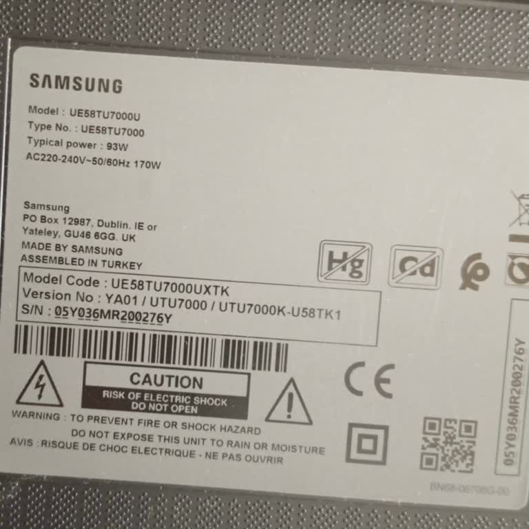 Samsung TV'de Tekrarlayan Ekran Sorunu