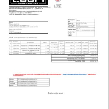 Eksik Malzeme İle Teslim Edilen Koltuk Takımı