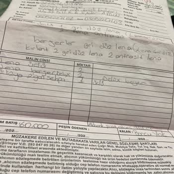 Eksik Malzeme İle Teslim Edilen Koltuk Takımı