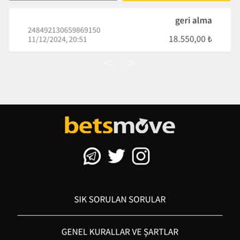 Ödeme Yapmayan Bahis Sitesi: Betsmove