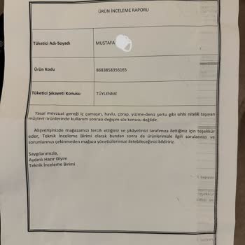 Kusurlu Ürün İadesinde Hijyen Bahaneleri