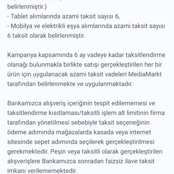 Media Markt Taksit Sözü Tutulmayan Alışverişte Müşteri Hizmetleri Çıkmazı