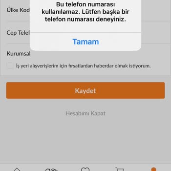 Trendyol Numara Güncelleme Sorunu Ve Yetersiz Destek