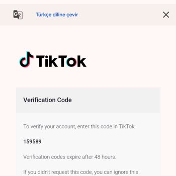 TikTok Hesabım Olmadan Gelen Doğrulama Kodları Ve Haiti'den Aramalar
