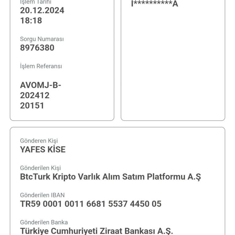 BTCTurk'te Para Transferi Sorunu