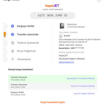 Hepsiburada'dan Sipariş Ettiğim İşlemci Teslim Edilmiyor