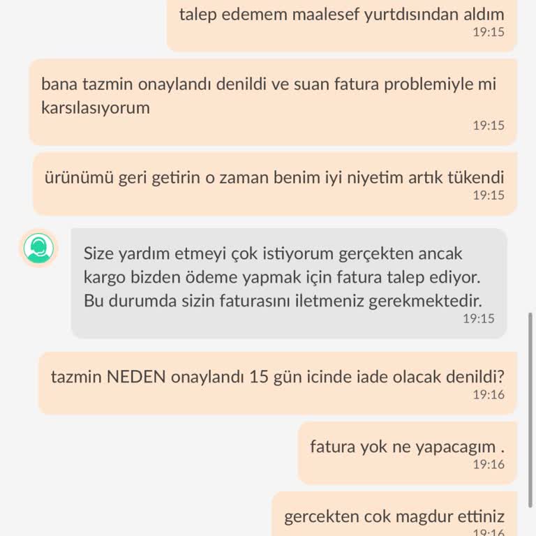 Kayıp Ürün Ve İade Sorunu