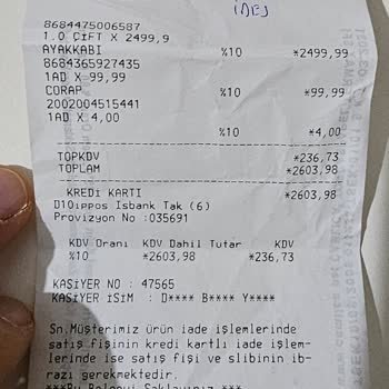 Su Geçirmez Denilen Ayakkabı İlk Yağmurda Su Aldı