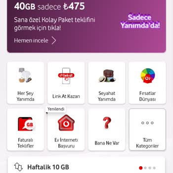 Hediye Puanlarla Alınan İnternet Paketi Sorunu