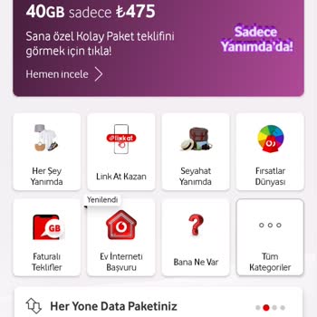 Hediye Puanlarla Alınan İnternet Paketi Sorunu