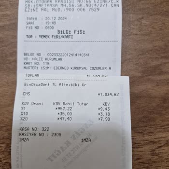 Yemek Kartı Ödemesinde Ayrımcılık