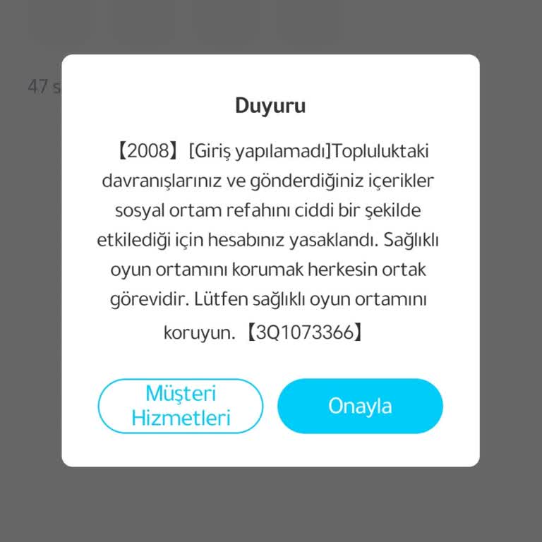 Haksız Cihaz Banı Ve Destek Eksikliği