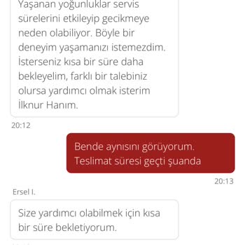 Teslimat Gecikmesi Ve Yanıltıcı İptal Bilgilendirmesi