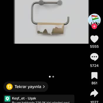 TikTok Videosunda Bayrak Saygısızlığı Tepki Çekiyor