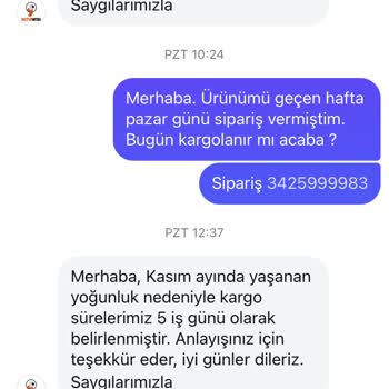 Kutupayısı'ndan Siparişim Neden Hala Kargolanmadı?