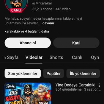 Youtube'da Kumar Yayını Endişesi