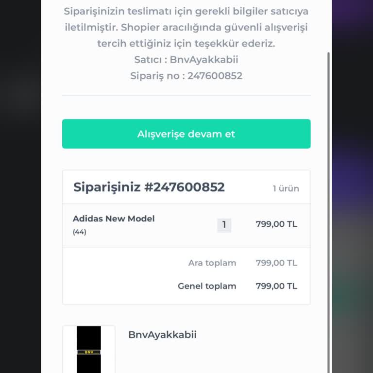 Shopier Üzerinden İade Edilmeyen Ücret
